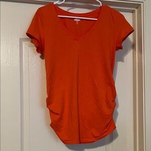 Coral/orangish maternity top